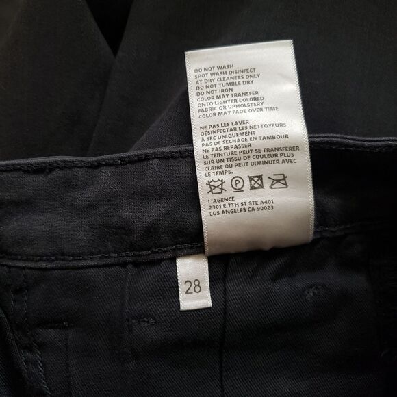 L'Agence Margot Skinny High-Rise Stretchy Jeans in Dark Graphite - Picture 8 of 11